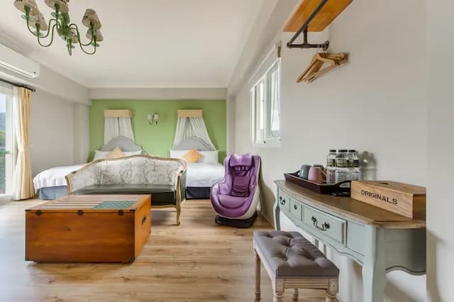 Wilderness1138 Huelien B&B.-Family Quadruple Room with Balcony-3