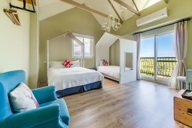 Wilderness1138 Huelien B&B.-Triple Room with Mountain View and Bathtub-1