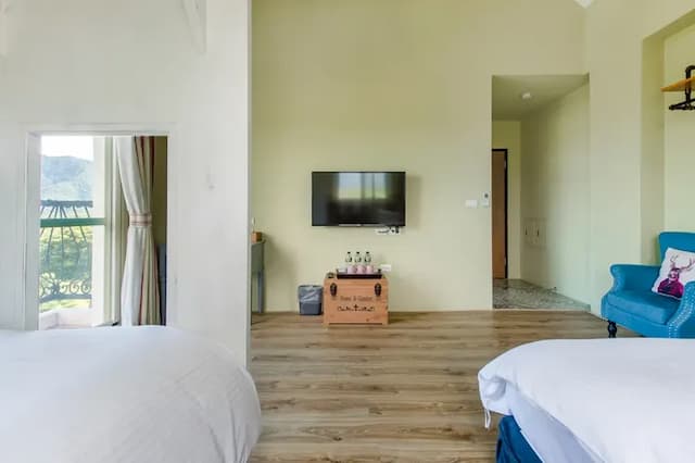 Wilderness1138 Huelien B&B.-Triple Room with Mountain View and Bathtub-7