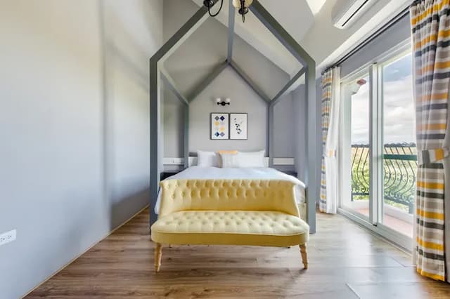 Wilderness1138 Huelien B&B.-Double Room with Mountain View and Balcony-4