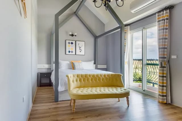 Wilderness1138 Huelien B&B.-Double Room with Mountain View and Balcony-3