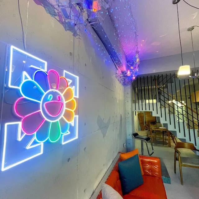 安平鵀 彩居｜可10-15人包棟、烤肉/戲水池/麻將/影音娛樂-彩居館10人獨棟潮流酒吧風格烤肉包棟（最多可16人入住，記得更改人數）依人數開放房間數量-6