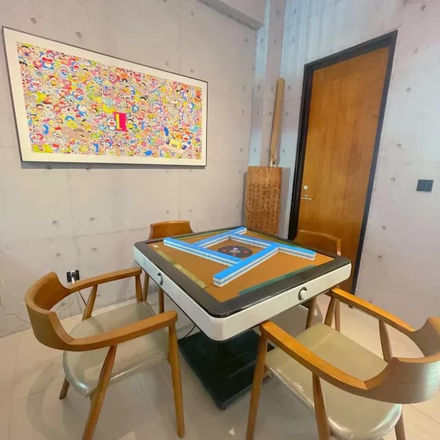 安平鵀 彩居｜可10-15人包棟、烤肉/戲水池/麻將/影音娛樂-彩居館10人獨棟潮流酒吧風格烤肉包棟（最多可16人入住，記得更改人數）依人數開放房間數量-9