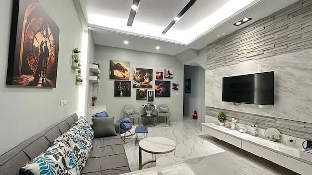 漫光時旅-電子入住-豪華家庭房－4-6人包層(含兩雙人房與客廳餐廳)-1