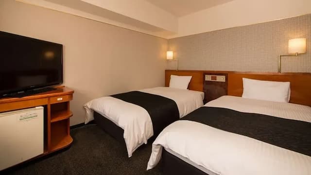 APA飯店 金澤站前 | 近金澤站&北鐵金澤站-高級雙床房 可吸菸【不挑房】-1