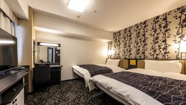APA飯店 金澤站前 | 近金澤站&北鐵金澤站-禁菸高級雙床房【不挑房】-2