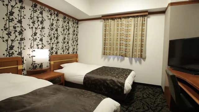 APA飯店 金澤野町  | 野町站步行2分-禁菸雙床房【不挑房】-1