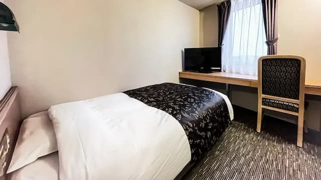 APA飯店 金澤西 | 距金澤站有15分鐘車程或40分鐘巴士車程-禁菸單人房【不挑房】-1
