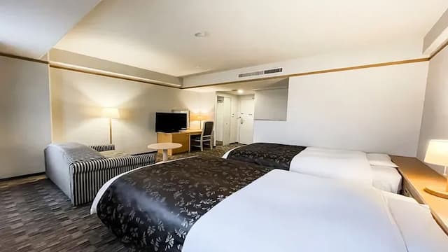 APA飯店 金澤西 | 距金澤站有15分鐘車程或40分鐘巴士車程-雙人床房【不挑房】-1
