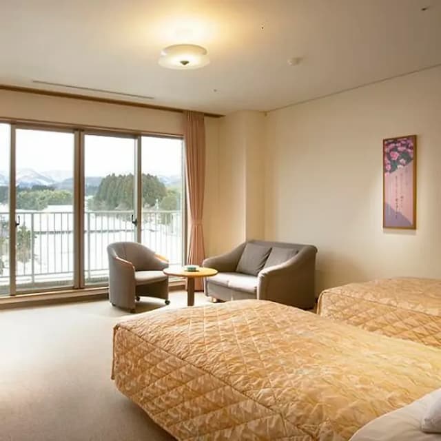 [Western room] A spacious Western room where you can relax slowly