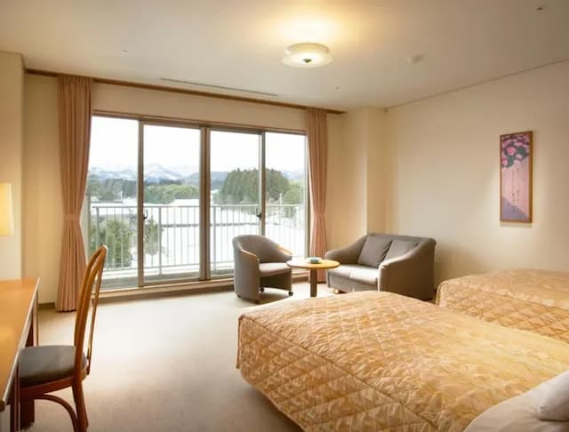 戀月鶴旅館｜上市站開車7分/立山黑部阿爾卑斯山脈路線開車50分-西式房【不挑房】-2