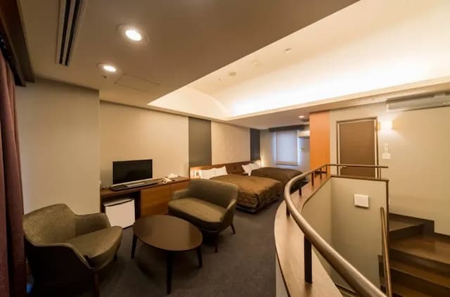 戀月鶴旅館｜上市站開車7分/立山黑部阿爾卑斯山脈路線開車50分-樓中樓房【不挑房】-2