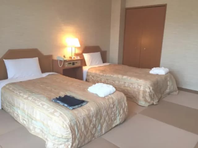 戀月鶴旅館｜上市站開車7分/立山黑部阿爾卑斯山脈路線開車50分-新西式房｜附露天浴池【不挑房】-3