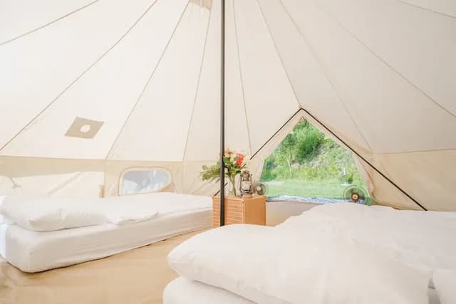 小日子露營區-【免裝備露營】毛孩鐘型帳｜寵物友善-3