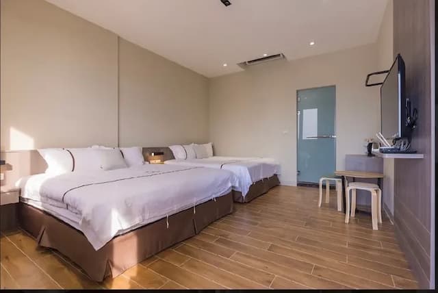 Qianhai B&B-1층에 독립적인 출입이 가능한 쿼드러플룸 A-5