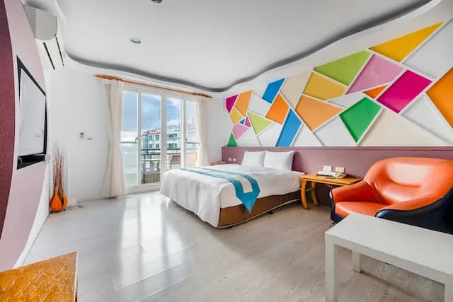 墾丁圍園旅店-高級雙人房-附浴缸-3