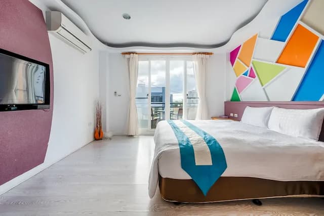 墾丁圍園旅店-高級雙人房-附浴缸-2