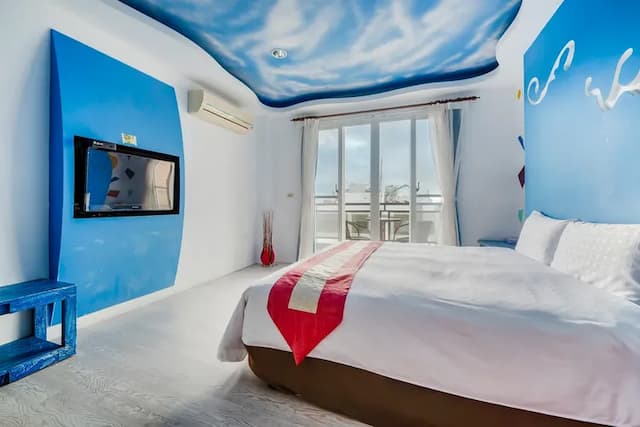 墾丁圍園旅店-高級雙人房-附浴缸-9