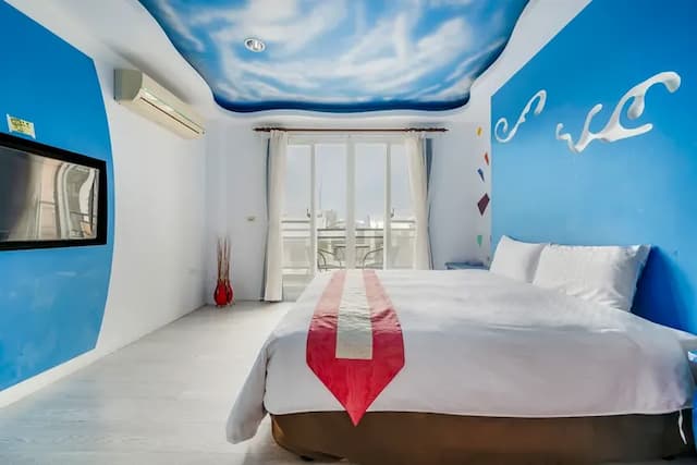 墾丁圍園旅店-高級雙人房-附浴缸-11