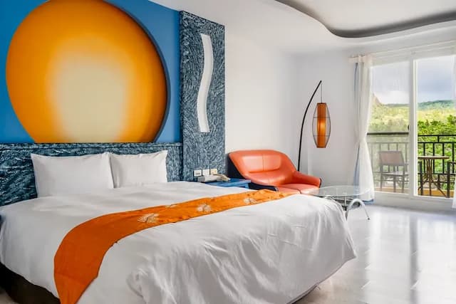 墾丁圍園旅店-山景雙人房-附浴缸-7