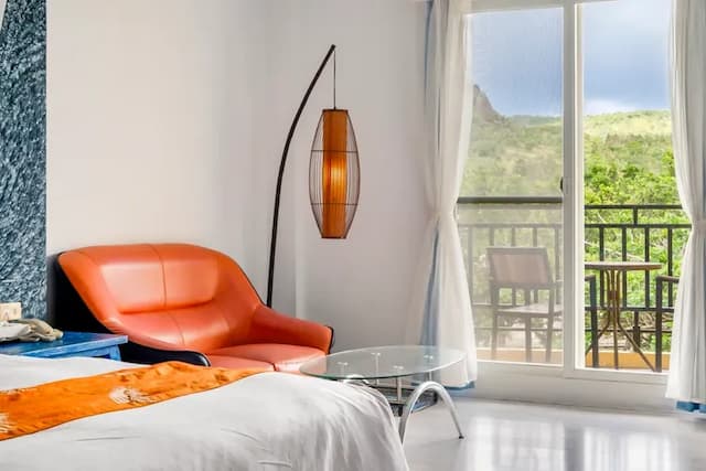 墾丁圍園旅店-山景雙人房-附浴缸-8