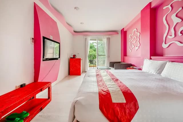 墾丁圍園旅店-山景雙人房-附浴缸-3