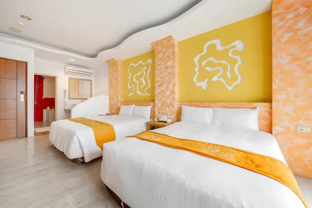 墾丁圍園旅店-高級四人房-附浴缸-4