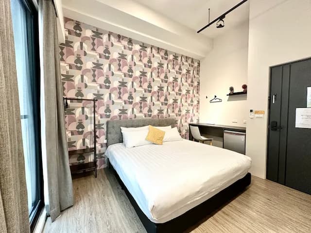 默默旅宿-101雙人房 (低樓層/附露台)-5