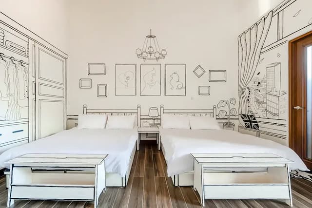 Pumori Guesthouse-Deluxe Quadruple Room-4