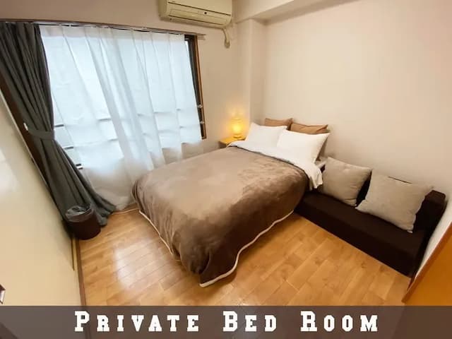 武藏新田旅居 #1｜武藏新田站步行1分/方便至羽田機場-301: 3-7人入住-1