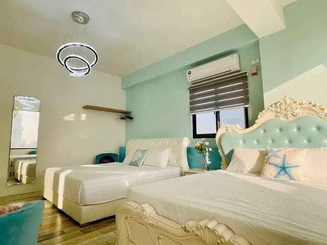 Camino B&B-Penghu Camino B&B-Princess Quadruple Room (Han Snapper)-5