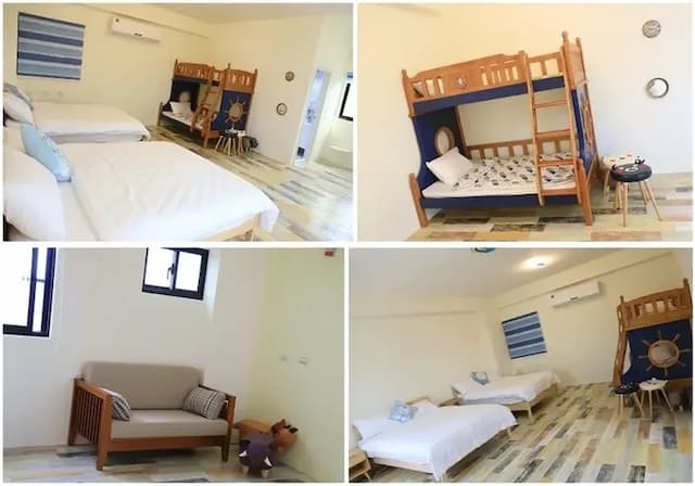 Camino B&B-Penghu Camino B&B-Comfortable Group Room for Six People (Tujun)-5