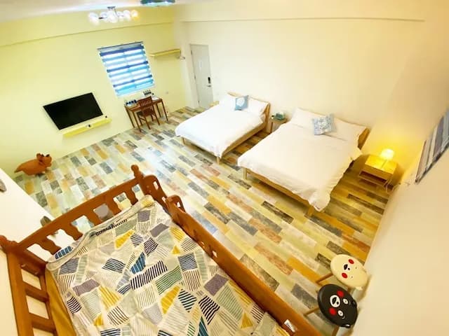 Camino B&B-Penghu Camino B&B-Comfortable Group Room for Six People (Tujun)-2