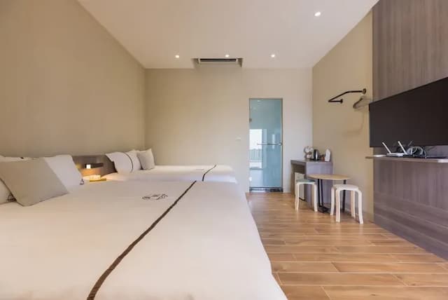 Qianhai B&B-1층에 독립적인 출입이 가능한 쿼드러플룸 B-1