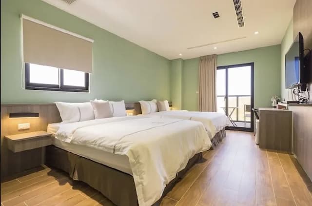 Qianhai B&B-쿼드러플룸 - 바다 전망 G-1