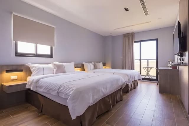 Qianhai B&B-쿼드러플룸 - 바다 전망 M-1