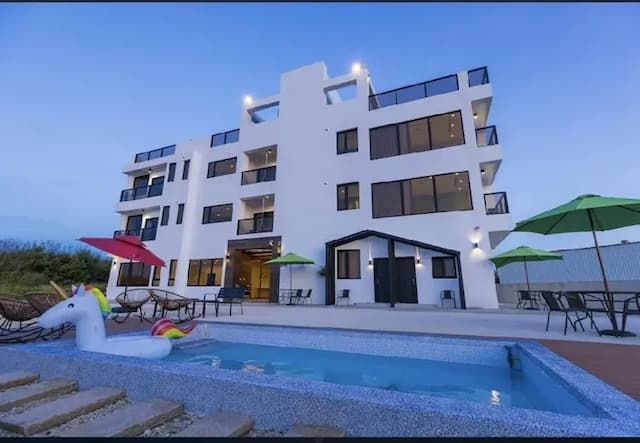 Qianhai B&B-쿼드러플룸 - 바다 전망 M-6