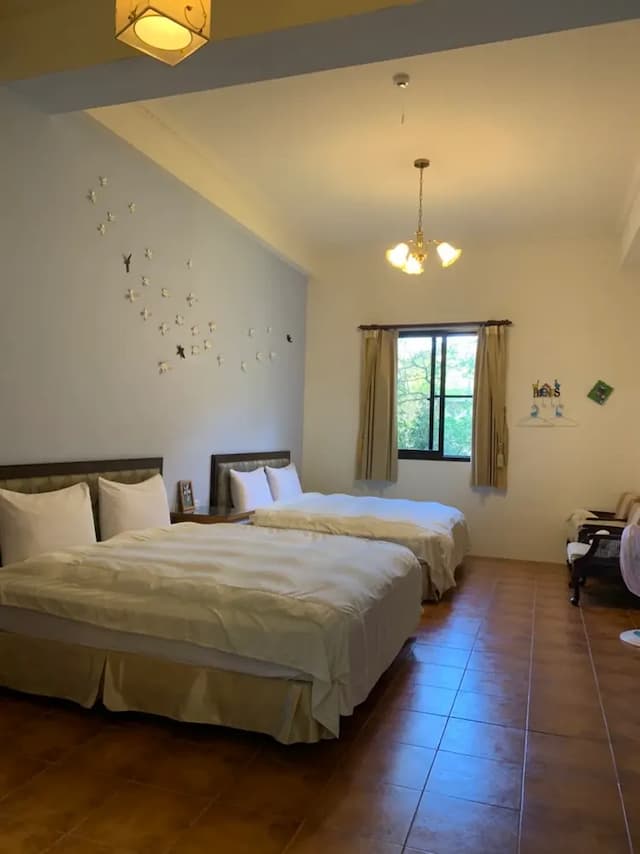 Tenlai Leisure Homestay | Free Breakfast-すべて順調・4人部屋 ガーデンビュー-2