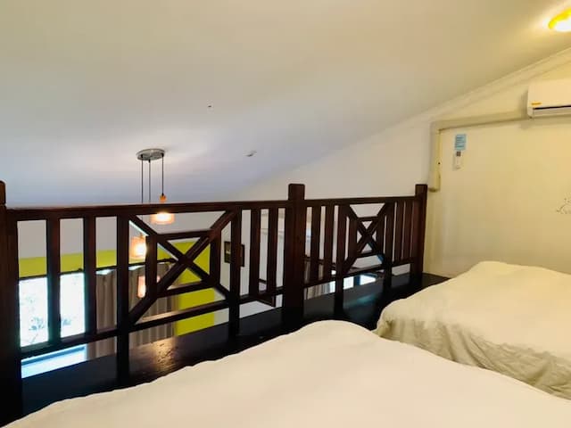 Tenlai Leisure Homestay | Free Breakfast-夢が叶う‧ロフトビューの6人部屋-4