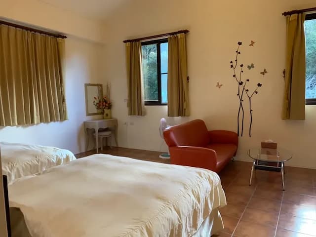 Tenlai Leisure Homestay | Free Breakfast-快適なマウンテンビュー 4 人部屋-2