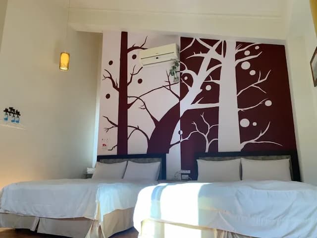 Tenlai Leisure Homestay | Free Breakfast-快適なマウンテンビュー 4 人部屋-4