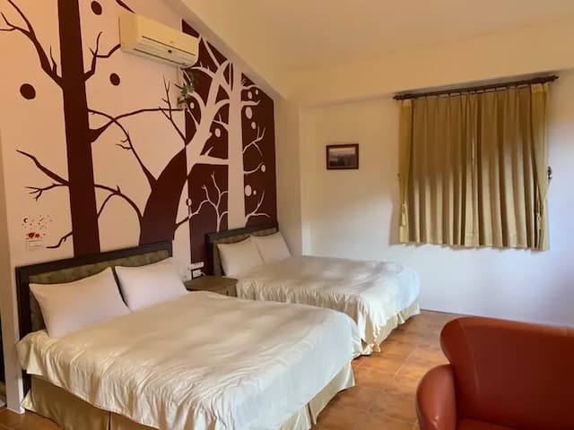 Tenlai Leisure Homestay | Free Breakfast-快適なマウンテンビュー 4 人部屋-3