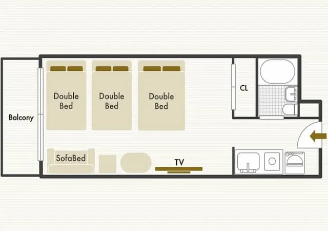 AEF: 黑門市場旅居｜日本橋站步行2分-405-14