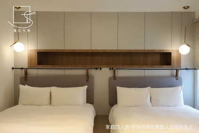 Slow Town Hotel-Konkai-Standard Quadruple Room with Bathtub-5