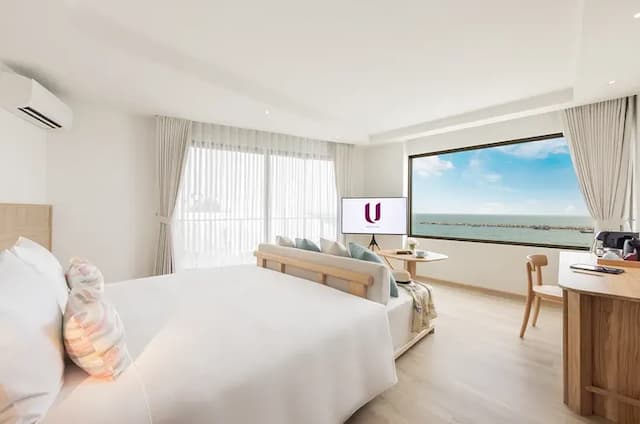 烏華欣飯店 (U Hua Hin)-全海景小型套房 - 附豪華極樂浴缸 (含早餐) 一般型退訂政策 (Junior suite Panoramic Seaview with Lux Bliss Bath (Room with breakfast)) General cancellation policy-5