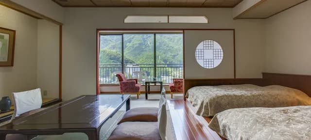 日光鬼怒川 三日月飯店｜鬼怒川溫泉站步行2分-Japanese-Western room-5