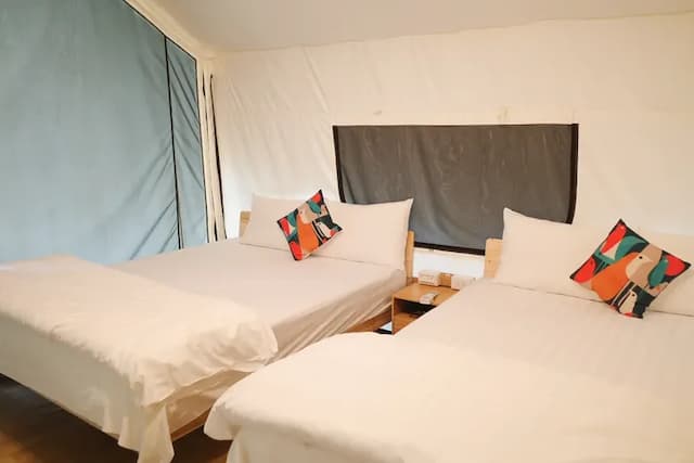 Love spending camping-【Glamping】Mountain House Hunting Tent｜4Mx7M-2