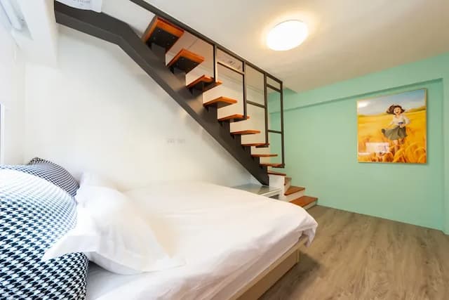 NAN YI STYLE HOMESTAY-Nanyi Fashion B&B 6-person private dormitory-9