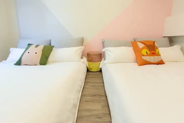 NAN YI STYLE HOMESTAY-Totoro met (the bathroom is outside the room)-4