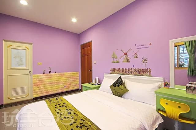 ジュ ジゥ ハウス-Exquisite Double Room 401-3